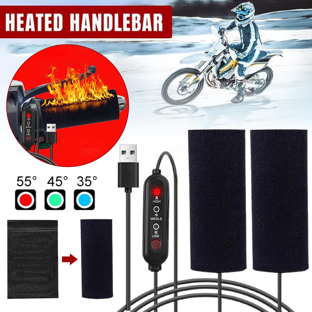 12V 3-Gear Motorcycle Heated H - Handlebar Grip Heated 评论和价格