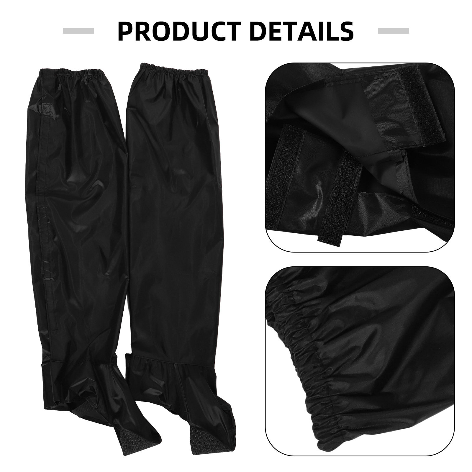 1 Pair Of Waterproof Rain Pant - Motorcycle Gear For Woman 评论和价格
