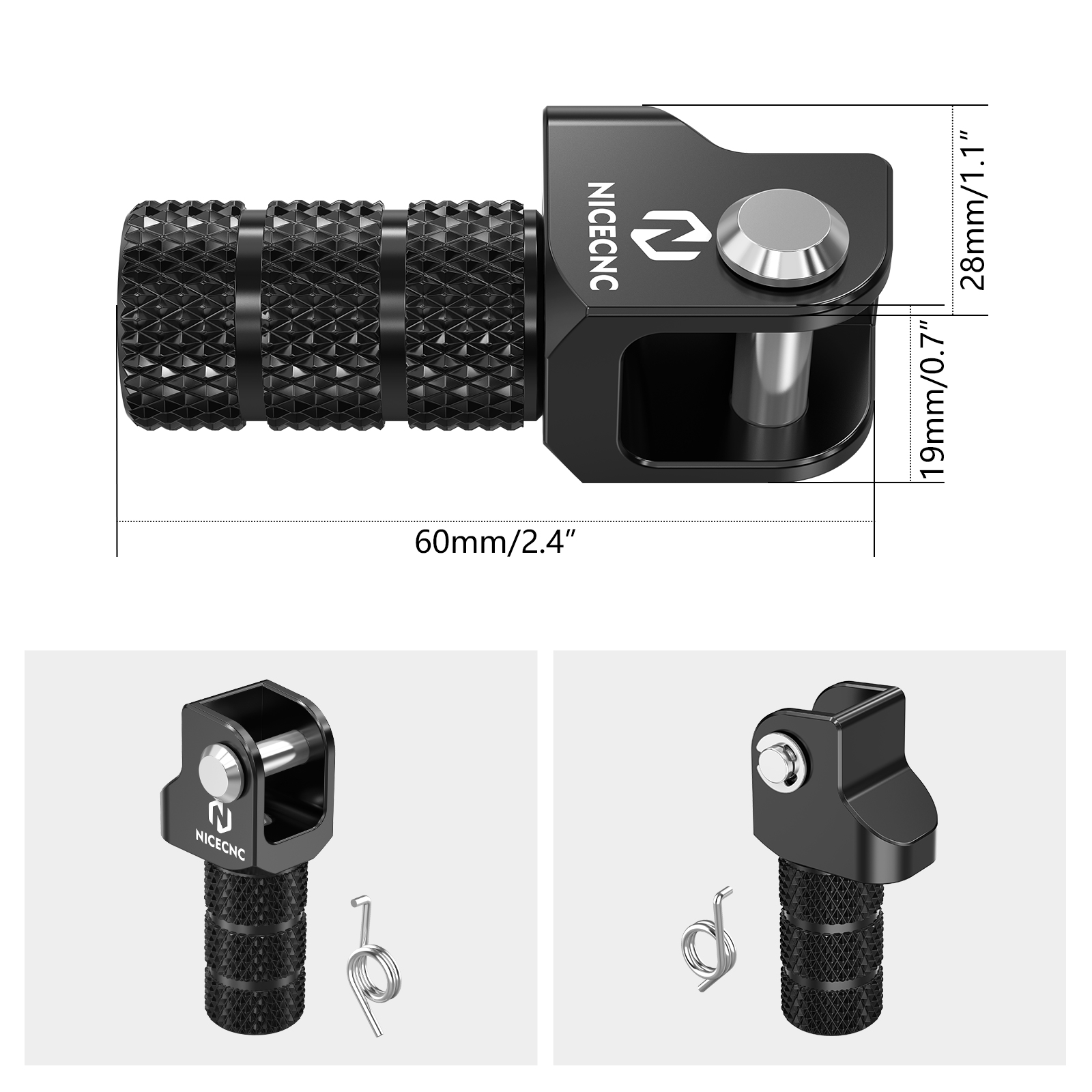 NICECNC Motorcycle Adjustable  - Motorcycle Gear Lever Extender 评论和价格