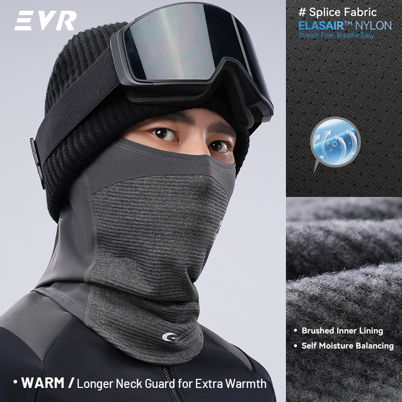 EVR Winter Wool Face Mask Neck - Motorcycle Gear For Woman 评论和价格